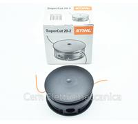 Stihl 40027102162 Supercut 20-2 Tête Faucheuse, pour débroussailleuses FS55, 65, 80, 85, 87, 120, Gris