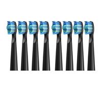 Testine di Ricambio, Compatibile per Bitvae D2, Setole Morbide per Igiene Orale - 4/8/16 Pezzi(BLACK 8pcs)