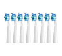 Testine di Ricambio, Compatibile per Bitvae D2, Setole Morbide per Igiene Orale - 4/8/16 Pezzi(WHITE 8pcs)