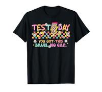 Testing Day Bruh It's Test Day You Got This Teacher No Cap T-Shirt