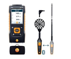 Testo 0563 4409 Delta P du flux d'air Combo Kit 1 Bluetooth
