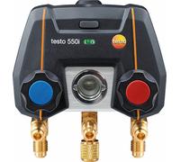 Testo 550i App-contrôlé dig. Aide au montage, Bluetooth, bloc de vannes 2 voies