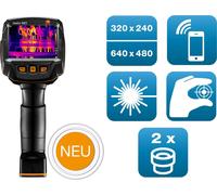 testo 883 caméra thermique -30 à 650 °C 27 Hz WiFi (0560 8830)