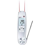 Testo Thermomètre 2‑en‑1 à sonde à piquer testo 104‑IR 0560‑1040 −50 à 250 °C sonde NTC HACCP