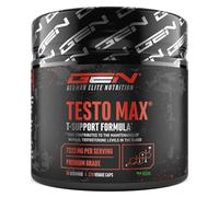 Testo MAX® - 270 Gélules - Extra Forte Dose avec 7323 mg par Dose Journalière - avec Acide D-Aspartique - Tribulus - Extrait de Maca - Bore - Zinc - Acides Aminés - Végan