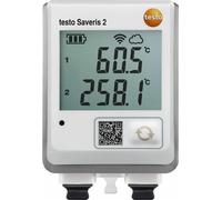 testo - Saveris 2-T3 - 0572 2033 - Enregistreur de données sans fil, 2 raccordements pour sonde de température TE pour la surveillance de la température