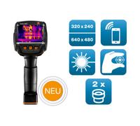 Testo Testo 883 Set Caméra thermique Testo 883 avec 2 objectifs et accessoires Quantité:1