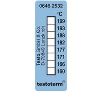 Testo Bandelette de mesure de température Testoterm 161–204 °C