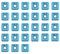 testo testoterm Bandelette de mesure de température 82 °C (max.)