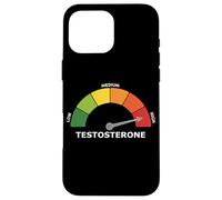 Testostérone Élevée Mâle Alpha Go Muscu Musculation Meme Coque pour iPhone 16 Pro Max