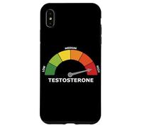 Testostérone Élevée Mâle Alpha Go Muscu Musculation Meme Coque pour iPhone XS Max