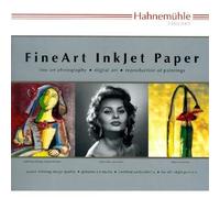 Testpack de papier FineArt - HAHNEMÜHLE - A4 - Blanc - Qualité supérieure - Idéal pour impression