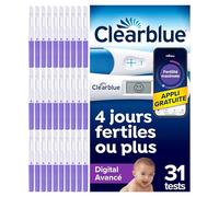 Tests d’ovulation et de fertilité Clearblue Avancé + Test de grossesse, 31