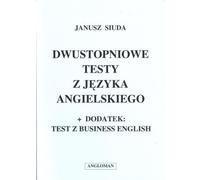 Tests d'anglais en deux étapes ANGLOMAN
