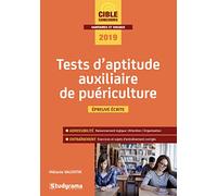 Tests d'aptitude auxiliaire de puériculture 2019: épreuve écrite