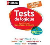 Tests de logique pour intégrer les écoles de commerce Elisabeth Simonin (Auteur)