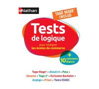 Elisabeth Simonin – Tests de logique pour intégrer les écoles de commerce – Nathan