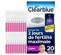 Clearblue Test d'ovulation digital 20 tests