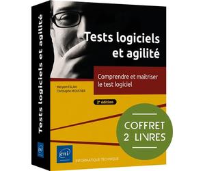 Tests logiciels et agilité - Coffret de 2 livres : Comprendre et maîtriser le test logiciel - Meryem Falah - Eni Editions - Coffret - Manuel