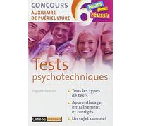 Tests psychotechniques: Concours auxiliaire de puériculture