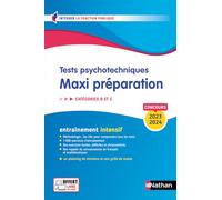 Tests psychotechniques - Maxi préparation 2023/2024