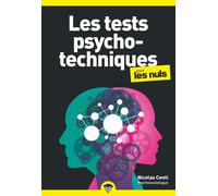Nicolas Conti – Les Tests psychotechniques pour les Nuls – 2e éd. – Poche