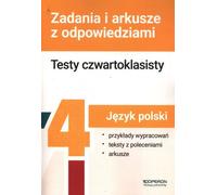 Testy czwartoklasisty Jezyk polski Tâches et feuilles de travail avec réponses