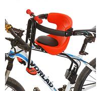 TESUGN Siège de vélo pour enfant, siège de vélo avant réglable avec pédale, siège de vélo portable pour tous les VTT d'adultes