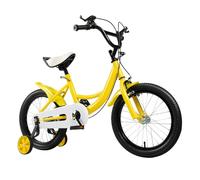 TESUGN Vélo pour enfant de 16 pouces, réglable en hauteur avec roues stabilisatrices amovibles, vélo pour garçons et filles à partir de 5 à 8 ans