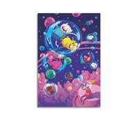 TESUXYEHH Adventure Time Poster décoratif sur toile pour chambre à coucher 20 x 30 cm