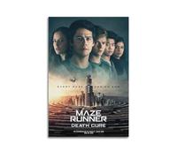 TESUXYEHH Poster décoratif sur toile de film Maze Runner 3 The Death Cure - Poster mural moderne pour chambre à coucher (20 x 30 cm)