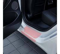 Tesvolution® Film de protection pour seuils de portière arrière Tesla Model 3 - Film de protection de peinture autocollant et transparent brillant comme protection de peinture ou de pare-chocs
