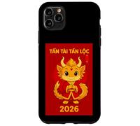 Tet 2026 Vietnam Année du Dragon Nouvel an Lunaire Zodiaque Coque pour iPhone 11 Pro Max