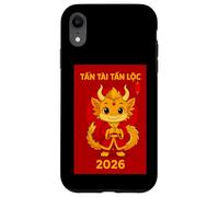 Tet 2026 Vietnam Année du Dragon Nouvel an Lunaire Zodiaque Coque pour iPhone XR