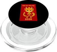 Tet 2026 Vietnam Année du Dragon Nouvel an Lunaire Zodiaque PopSockets PopGrip pour MagSafe