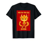Tet 2026 Vietnam Année du Dragon Nouvel an Lunaire Zodiaque T-Shirt