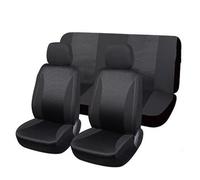 TETARI Couvre Siège Housses De Siège Auto Universelles en Polyester À Carreaux, Patchwork, Tissu en Maille, Accessoires D'intérieur avec Éponge Housses Siège Auto(Style C)