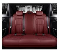 TETARI Couvre Siège pour BMW E60 F30 E46 E36 E39 X5 E70 E30 E53 F10 F11 X3 E83 E91 F20 F25 E65 X1 GT Housses De Siège Auto en Cuir Housses Siège Auto(Rear Seats-Wine Red)