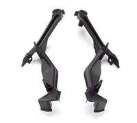 TETARI Grille Phare Moto Pour MT 09 Pour FZ09 2017 2018 2020 Support Montage Phare Avant Supérieur Moto Carénage Latéral(Noir)