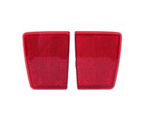 TETARI Réflecteur Pare-Choc Arrière Pour Mitsubishi Pour Pajero Pour Shogun 2007-2015 Feu Stop Arrière Pare-chocs Roue Secours Cache 8337A068(Reflector-1Pair)