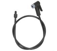 Tête à air de rechange pour pompe à vélo avec filetage à grand trou et bouche en V hautement élastique pour raccord de tuyau de gaz durable (M8)