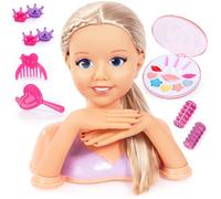 Tête à Coiffer - Bayer Design 90025AC - 25 cm - Blond - Accessoires Inclus