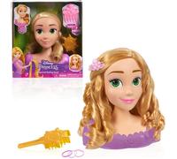 Tête à coiffer - Disney - Raiponce - 20 cm - Accessoires inclus - Pour enfants à partir de 3 ans