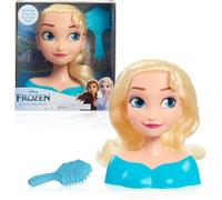 Tête à coiffer Elsa - Disney Frozen - La Reine des Neiges II - Avec Brosse - 17 cm