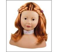 Tête à coiffer et à maquiller rousse
