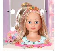 ZAPF Creation BABY born – Tête à coiffer Sister Styling Head Princess – Maquillage