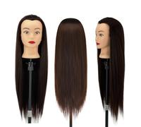tete a coiffer professionnel Set de coiffure professionnel pour enfants - mannequin tête à coiffer professionnelle avec support pour coiffeurs et salons de coiffure (ferreux)