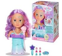 ZAPF Creation Sister Styling Mermaid Head, Maquillage et tête à coiffer