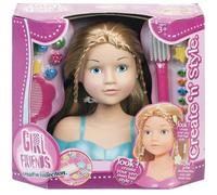 Tête à coiffer - WDK GROUPE PARTNER - 32303 - Couleur rose - Pour enfants à partir de 3 ans