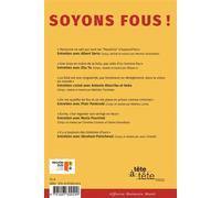 Tête à tête 10 - Soyons fous ! - Anna Guillo - Rouge Profond - broché - Revue